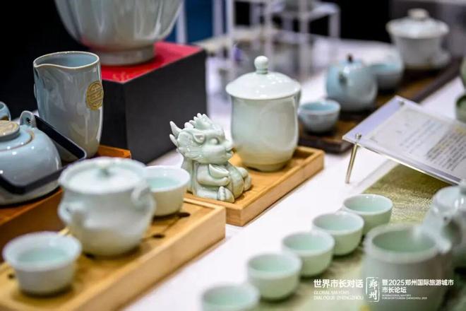 话发展 汝瓷载文脉焕新生开元棋牌世界市长聚郑州(图9)