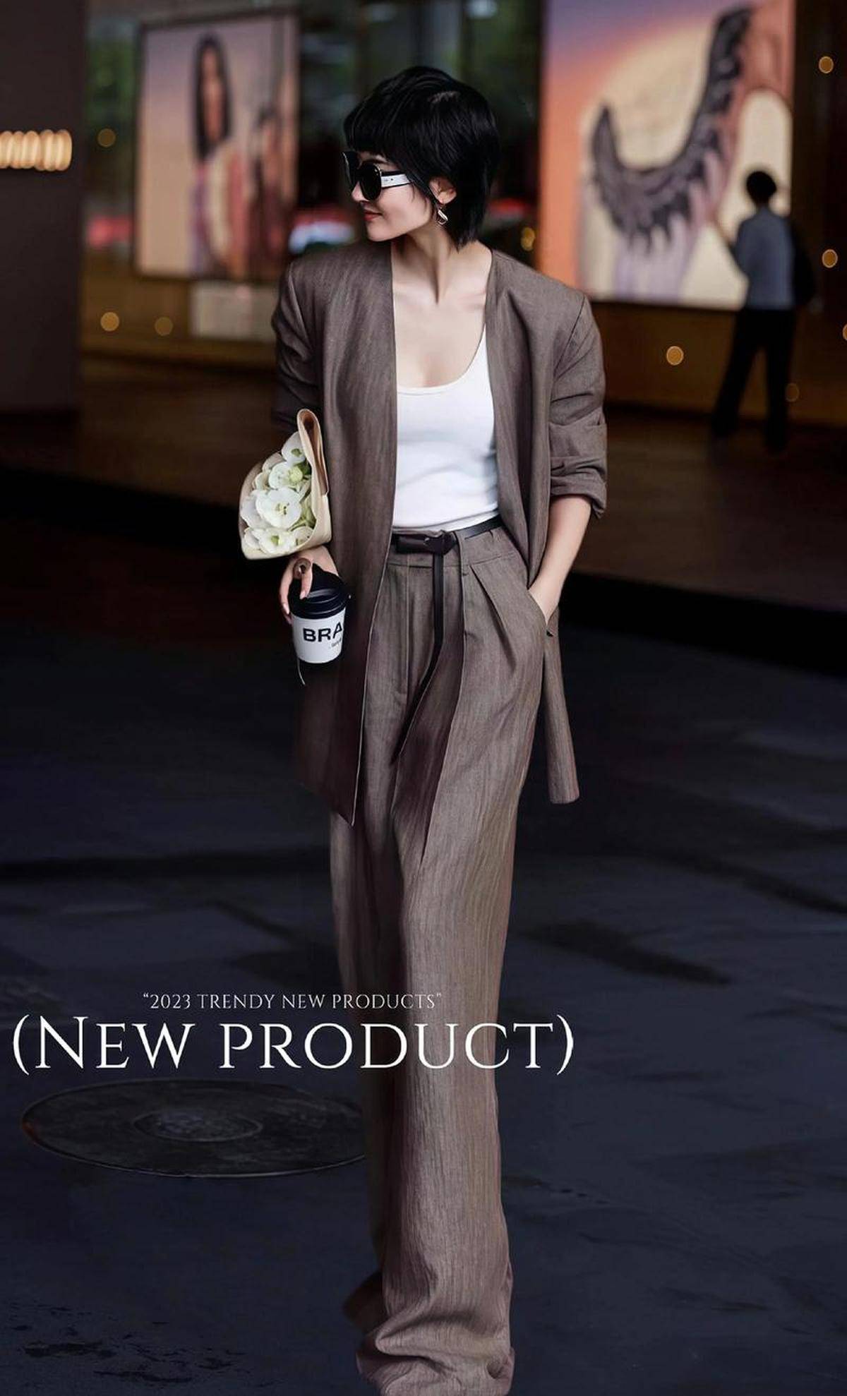 搭配简约大气职场气场全开开元ky棋牌通勤利落剪裁(图1)